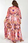 plus - Rosey Tie Dye